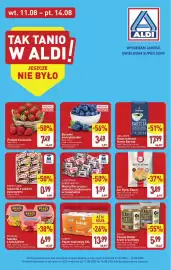 ALDI gazetka Strona 1: Krem orzechowy Peanut Butter Smooth Go On €5,99