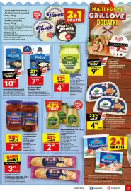 Twój Market gazetka tydzień 33 Strona 15: Pikle ogórkowe Frutico €4,99, Ser Halloumi Olympus €10,99