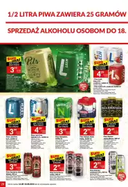 Twój Market gazetka tydzień 33 Strona 28: Piwo bezalkoholowe Lech smakowe €4,29, Piwo Połczyn smakowe 4,0% €2,99