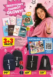 Twój Market gazetka tydzień 33 Strona 36: Zeszyt Top 2000 Basic A5 16 kartek €0,75, Worek na buty Nike Academy €69,99