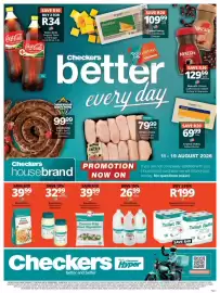 Checkers catalogue Page 1: CRYSTAL VALLEY SALTED BUTTER €69,99, Housebrand Corn Flakes Cereal €39,99