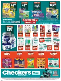 Checkers catalogue Page 12: Harpic Toilet Cleaner/Thick Bleach All Variants €29,99, Sunlight Dishwashing Tablets €169,99