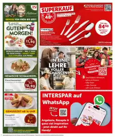 Interspar Flugblatt Seite 2: Frühstücksbuffet inkl. 1 Tasse Tee oder Kaffee + Hohes C Eis €11,90