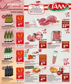 Interspar Flugblatt Seite 8: TANN Faschiertes gemischt €3,99, SPAR BBQ Hendl-Grillteller €4,39