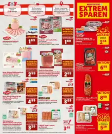 Interspar Flugblatt Seite 9: Handl Alm-Rohschinken €2,69, Hendl-Innenfilet aus Österreich €3,89
