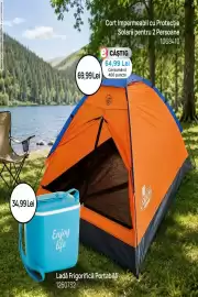 Catalog Jumbo Pagină 3: Camping cort impermeabil cu protecție solară pentru 2 persoane €69,99