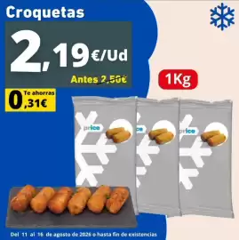 Folleto Tu Trébol Hipermercados semana 33 Página 3: Croquetas €2,19