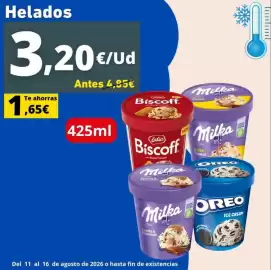 Folleto Tu Trébol Hipermercados semana 33 Página 4: Milka - biscoff oreo €3,20