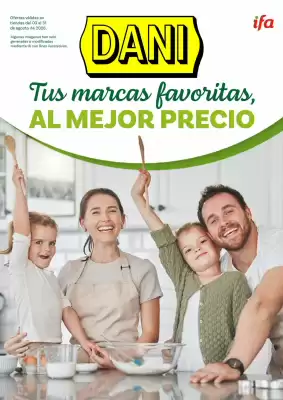 Folleto Supermercados Dani (válido hasta el 31-08)