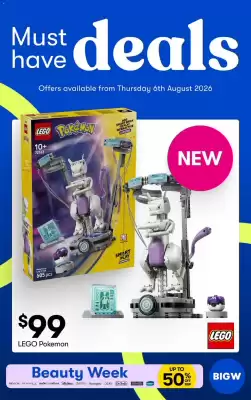 BIG W catalogue (valid until 12-08)