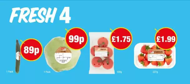 Premier Stores leaflet Page 5: Tomatoes €1,75, Jack's strawberries €1,99