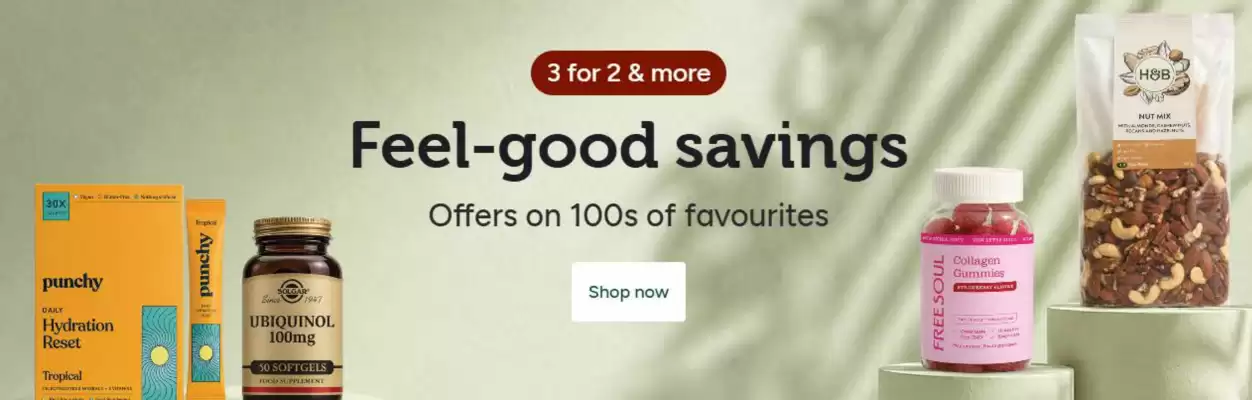 Holland & Barrett (valid until 26-08)