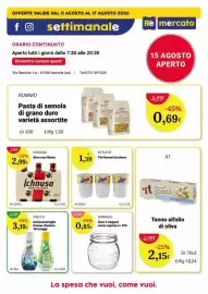 Volantino Re Mercato Lucrezia settimana 33 Pagina 2: Ichnusa birra non filtrata €2,99, Estathè Thè limone bicchiere €1,39
