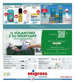 Volantino Migross Supermercati e Market Pagina 20: Spray Alontan Icaridina 20% €6,90, Acqua termale Avene €5,50