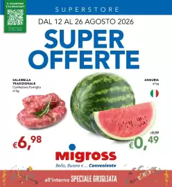 Volantino Migross Supermercati e Market Pagina 1