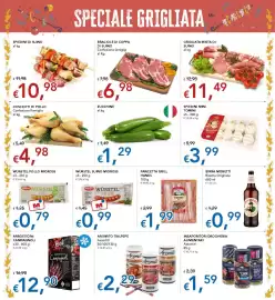 Volantino Migross Supermercati e Market Pagina 10: Pancetta Grill Handl €1,99, Würstel suino Migross €0,99