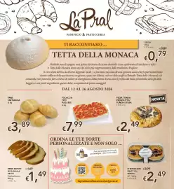 Volantino Migross Supermercati e Market Pagina 6: Focaccia tipo pugliese €7,99, Cheesecake frutti di bosco Le Pral €2,49