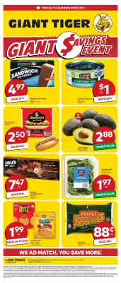 Giant Tiger (valid until 18-08)