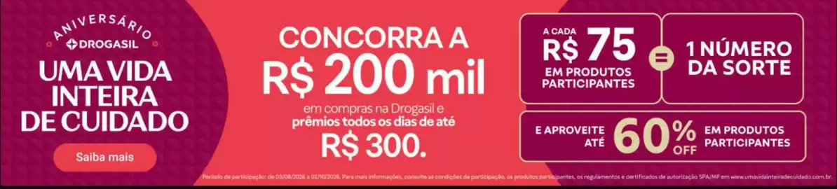 Encarte Drogasil semana 33 Página 1