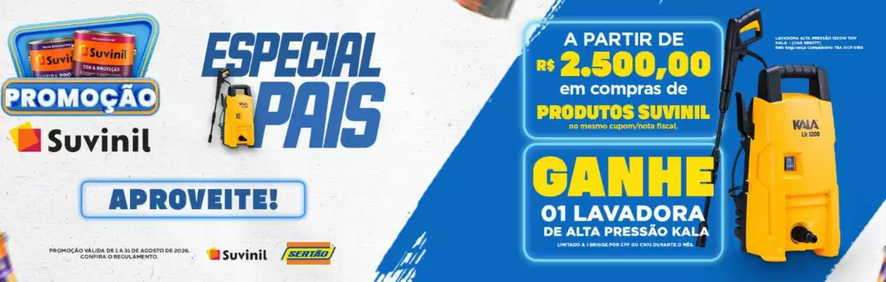 Sertão (válido até 2-09)