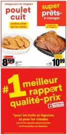 Super C flyer week 33 Page 11: Filets de poulet panés €8,99, Poulet cuit et chaud €10,99