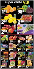 Super C flyer week 33 Page 4: Poireaux €5,99, Betteraves rouges ou dorées ou carottes en feuilles €2,47