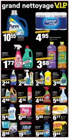 Super C flyer week 33 Page 9: Nettoyant à évier Vim €2,55, SCRUBBING BUBBLES €3,88