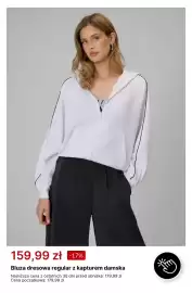 4F gazetka tydzień 33 Strona 4: Bluza dresowa regular z kapturem damska 4F €159,99