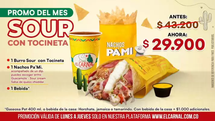 El Carnal (válido hasta 2-09)