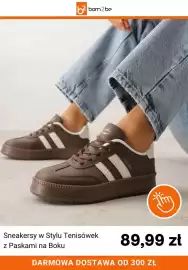 Born2be gazetka Strona 12: Sneakersy w stylu tenisówek z paskami na boku Shesho €89,99