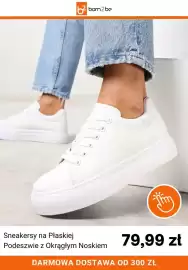 Born2be gazetka Strona 2: Sneakersy na płaskiej podeszwie z okrągłym noskiem Born2be €79,99