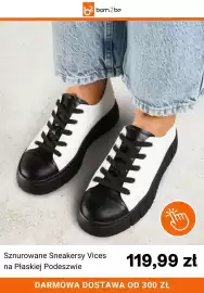 Born2be gazetka Strona 8: Sneakersy sznurowane Vices na płaskiej podeszwie €119,99