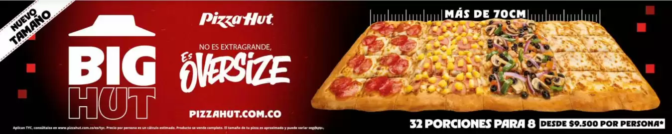 Catálogo Pizza Hut Página 1