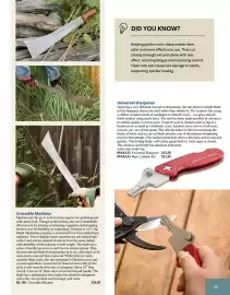 Lee Valley Tools catalogue Page 49