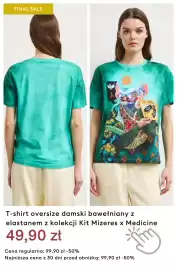 Medicine gazetka Strona 2: T-shirt oversize damski bawełniany z elastanem z kolekcji Kit Mizeres x Medicine €49,90