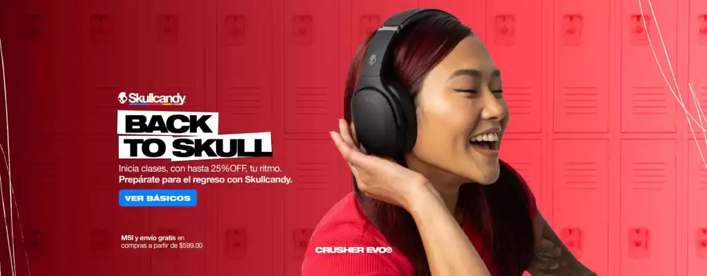 Skullcandy (válido hasta 31-08)