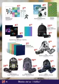 Euroshop folder Pagina 16: Foot Sportzak - Pennenbak - Pennentas €6,95, Scoooore ringbinder a4 2r shot/duel €4,25
