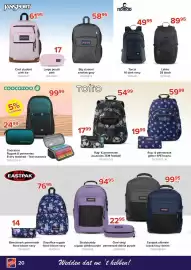 Euroshop folder Pagina 20: Rug- & pennenzak acuareles 7EM football €54,99, Coocazoo Rugzak & pennentas €24,99