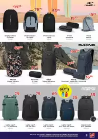 Euroshop folder Pagina 21: O'neill president rugzak €99,99, Laptop rugzak €79,00