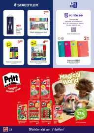 Euroshop folder Pagina 22: Pritt Sticks Original €6,30, Noris colour kleurpotloden €4,60