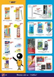 Euroshop folder Pagina 24: Gilbert 10 potloden €4,99, 4 kleuren mineral €16,50