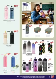 Euroshop folder Pagina 3: Koekendoos €3,40, Waterfles €8,95