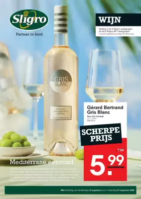 Sligro (geldig t/m 31-08)