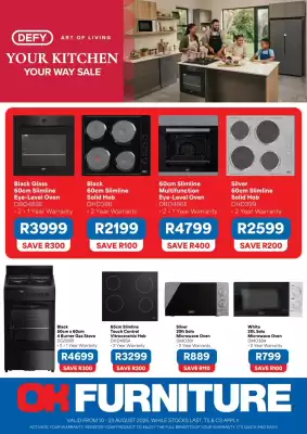 OK Furniture (valid until 23-08)