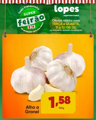 Folheto Lopes Supermercados (válido até 12-08)