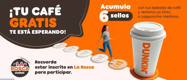 Catálogo Dunkin Donuts Página 1