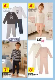 Catalogue Stokomani page 14: Pyjama bas €7,99, Maille - pyjama pointelle €8,99