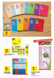 Catalogue Stokomani page 21: Maped - kit de tracage €1,22, Uhu - 4 bâtons de colle €2,97