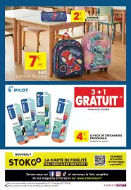 Catalogue Stokomani page 22: Aloha - sac €7,95, Pilot - le pack de 3 recharges frixion ball €4,99