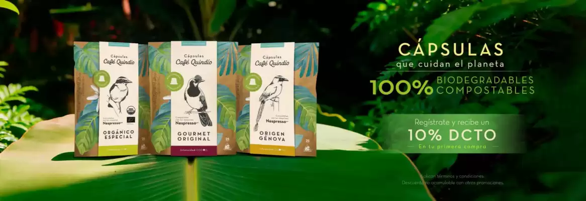 Café Quindío (válido hasta 2-09)